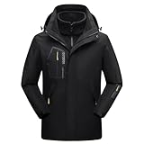 Generisch Arbeitsjacke Herren Winter, Skijacke Herren 3 In 1 Snowboardjacke...