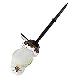 ifundom Solar Gartenlampe LED Rasenpfahl Leuchte mit Warmweißem Licht...