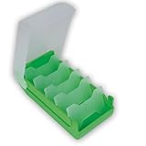 TimeTEX - Karteikasten aus robustem Kunststoff, A8, Halbtransparent mit...