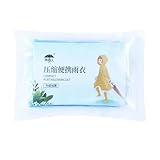 Leichter Regenponcho – Transparenter Wasserdichter Poncho Mit Kapuze,...