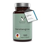 Gerstengras Kapseln - 1.500mg je Tagesdosis - 180 vegane Kapseln für 2...