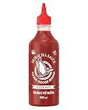Flying Goose Sriracha sehr scharfe Chilisauce - sehr scharf, rote Kappe,...
