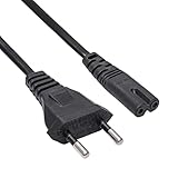 Akyga AK-RD-04A Netzkabel für Laptop 2 Pin Polig IEC C7 / CEE 7/16...