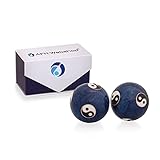 Meditation Qi-Gong-Kugeln mit Klangwerk | Klangkugeln | Yin Yang | Design...