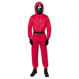 (PKT) (9915289) Adult Mens Squid Game Guard Deluxe Costume (Extra Small)