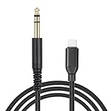 Osdhezcn USB C auf 6,35 mm Stereo-Kabel Typ C auf 6,35 mm Adapterkabel für...