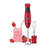BELLA Stabmixer mit Schneebesenaufsatz, schnelles Mixen von Saucen,...