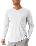 TACVASEN Herren Langarmshirt UPF 50+ UV Shirts Rash Guards Gym Sport...