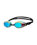 Arena Zoom X-Fit Mirror Schwimmbrille für Erwachsene, Unisex-Schwimmbrille...