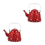 MAGICLULU 2St aus Emaille wasserkocker wasswrkocher wasserkocher...