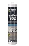 Bostik S300 Sanitärsilicon transparent 1K Silikon Dichtstoff 300ml...