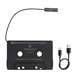 DAWRIS Bluetooth Kassette Auto Adapter, Kabelloser Kassettenadapter mit...