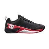 Wilson Herren Rush PRO 4.5 Clay Tennisschuh, Black/Infrared/White, 44 2/3...