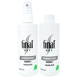 FINAL NET, Starker Halt - Styling-Set - Haarlack Pumpspray + Nachfüllpack,...