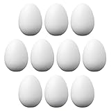 Ideen mit Herz | Styropor-Eier | 10er Pack | 6 cm hoch, Ø ca. 4 cm |...
