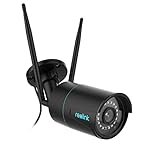 Reolink 2K+ Kabelgebundene Überwachungskamera Aussen, 2,4/5GHz WLAN Kamera...