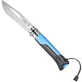 Opinel Outdoortaschenmesser blau Messer, No. 8