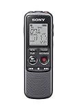 Sony ICD-PX240 digitales Diktiergerät 4GB (MP3, Kopfhöreranschluss,...