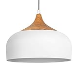 tomons Pendelleuchte Weiß LED Deckenlampe Skandinavisch Moderner Simpler...