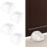 4er Set Türstopper Boden Selbstklebend Transparent, Bodentürstopper zum...