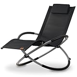 CampFeuer Relaxliege | Gartenliege klappbar, Sonnenliege, Gartenstuhl |...