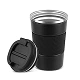 13oz/380ml Kaffeebecher to go, Thermobecher Kaffee to go, Thermo...