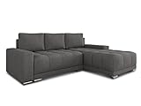 Ecksofa Pavo mit Schlaffunktion und Bettkasten - Big Sofa, Couch,...