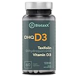 Taxifolin (Dihydroquercetin DHQ) mit Vitamin D3-530 mg, 60 vegetarische...