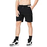 CreoQIJI Badehose Herren 2 in 1 Badeshorts Schwimmhose Schnelltrocknend...