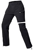 Cycorld Damen-Wanderhose-Zip-Off-Trekkinghose, Atmungsaktiv Wanderhose...