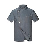 Küchenjacke für Herren und Damen, professionell, Kochjacke, Unisex,...