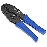 RedStar24 Crimpzange für isolierte Kabelschuhe 0,5-6,0mm² |...