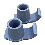 JAYIOLA 2x Ski Gleitet Gleitkappen Universal Walking Sliders Ersatz...