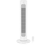 Brandson - Turmventilator mit Fernbedienung – sehr leise – Oszillation...