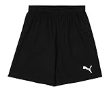 PUMA Unisex Kinder Teamrise Jr Shorts, Puma Black-puma White, 152 EU