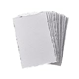 tumuarta Deckle Edge Aquarell papier mit Büttenrand, 100% Baumwolle, 300...