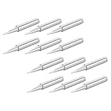 ANDRESLAD 12 Stück 12 Stück Lötspitzen Austauschbare Kupfer Lötspitzen...