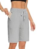 EUHOM Shorts Damen Sommer Bermuda Shorts Casual Kurze Hose Sportshorts...