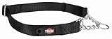 Trixie 202801 Premium Zug-Stopp-Halsband, M–L: 35–50 cm/20 mm, schwarz