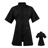 Veemoon Barberjacke für Herren Pflegeleichte Waschbare Pet Grooming...