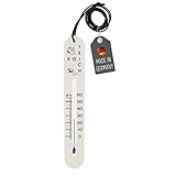 Lantelme Teichthermometer 19cm sinkend mit Schnur | Temperatur -15 bis...