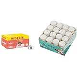 Bundle of Bolsius - Großpackung Teelichter - 240 Stück - 6 Brennstunden -...