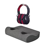 DimyFew Kissen mit Zwei Ohrlöchern, Gehörschutzkapseln, Bequemer,...