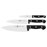 ZWILLING Twin Chef Messer-Set, 3-teilig (Spick-/Garniermesser 10 cm,...