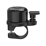 Hama AirBell Fahrradklingel mit Halterung für AirTag, Ø 2,2 cm, 85 dB