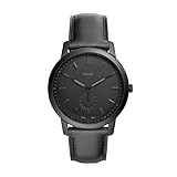 Fossil Herren Analog Quarz Uhr mit Leder Armband FS5447