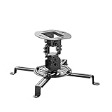 conecto Deckenhalterung für Beamer, neigbar (+/-15°), schwenkbar 360°,...