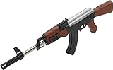 B.W. Softair Gun Airsoft Gewehr + Munition | AK 47 (A76) - Schwarz Profi...