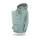 fun2bemum Enigma 4in1 BACK/FRONT Softshell Jacke,Tragejacke,...