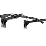 LUXTRI Klimmzugstange zur Wandmontage bis 200 kg, Klimmzug Stange aus Stahl...